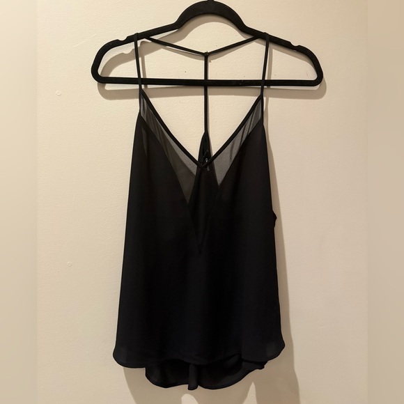 Express Tops - Express Black V-Neck Top